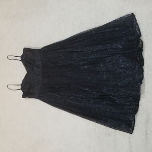 NWOT J.Crew Pleated Midi Dress in Metallic Lace
